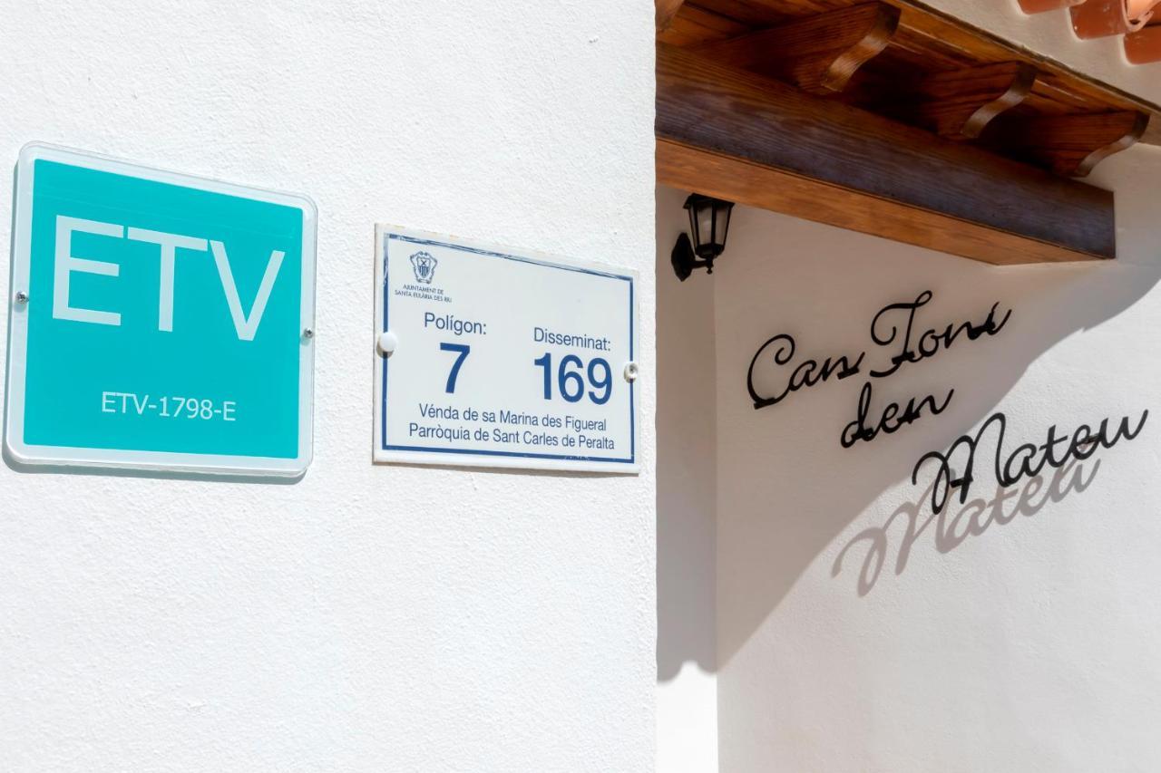 Charming Villa With Pool, Can Toni Mateu. Sant Carles de Peralta Buitenkant foto